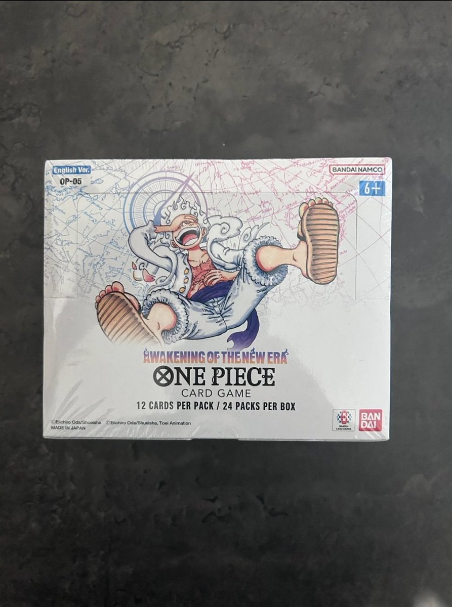 🚨 ONE PIECE TCG FANS! 🚨

Just snagged an OP-05 Awakening of the New Era booster box  current market price hovering around $750-800! 😱 Why grab one NOW?

 Insane value growth: These boxes are skyrocketing as more get opened &amp; supply drops. Deflationary goldmine!

Epic cards: