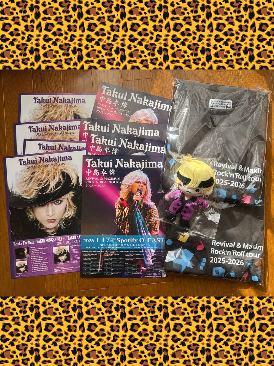 この間の日曜日 #中島卓偉 さんのLIVEに行って来ました😚🎸 昼公演も夜