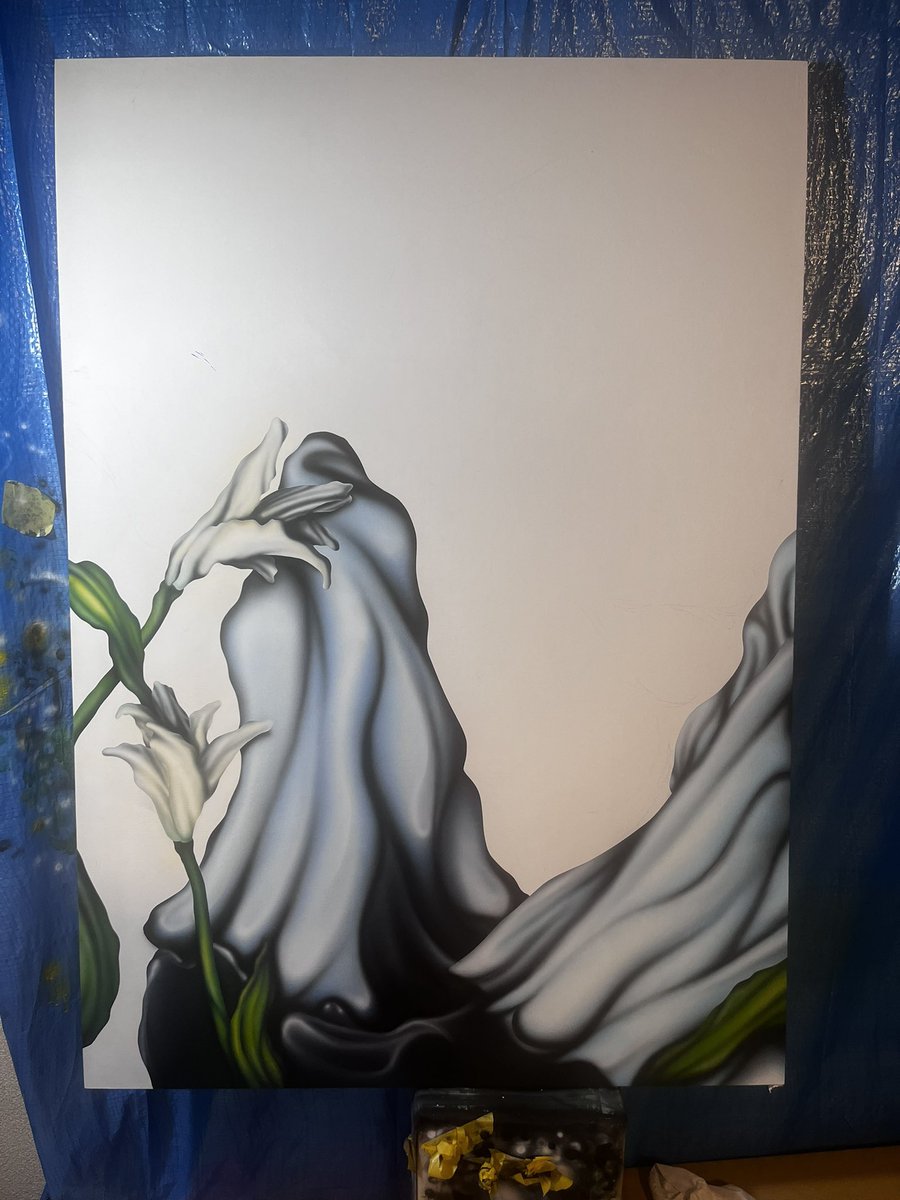 airbrushだいぶ触れるようになった🪐😭