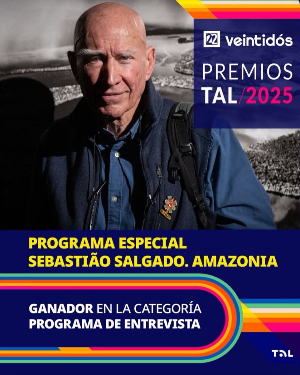 luisalaouija's tweet photo. Qué honor tan grande ser una pequeñita parte de tremenda maravilla que organizó @Canal22  junto con el @INAHmx: una de las últimas entrevistas que dio nuestro héroe Sebastião Salgado 📸🤍 A todas y todos quienes formaron parte de esta joya, ¡muchísimas felicidades! Y mil gracias por dejarme participar en esta aventura @RedTALtv 🙏🏽😭💖