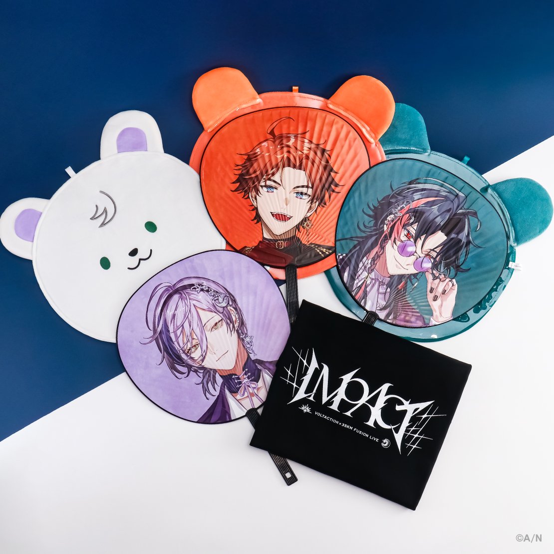 IScream 様　UPG ファンネル　3個 VOLTACTION × #3SKM FUSION LIVE “IMPACT” グッズ年内出荷について