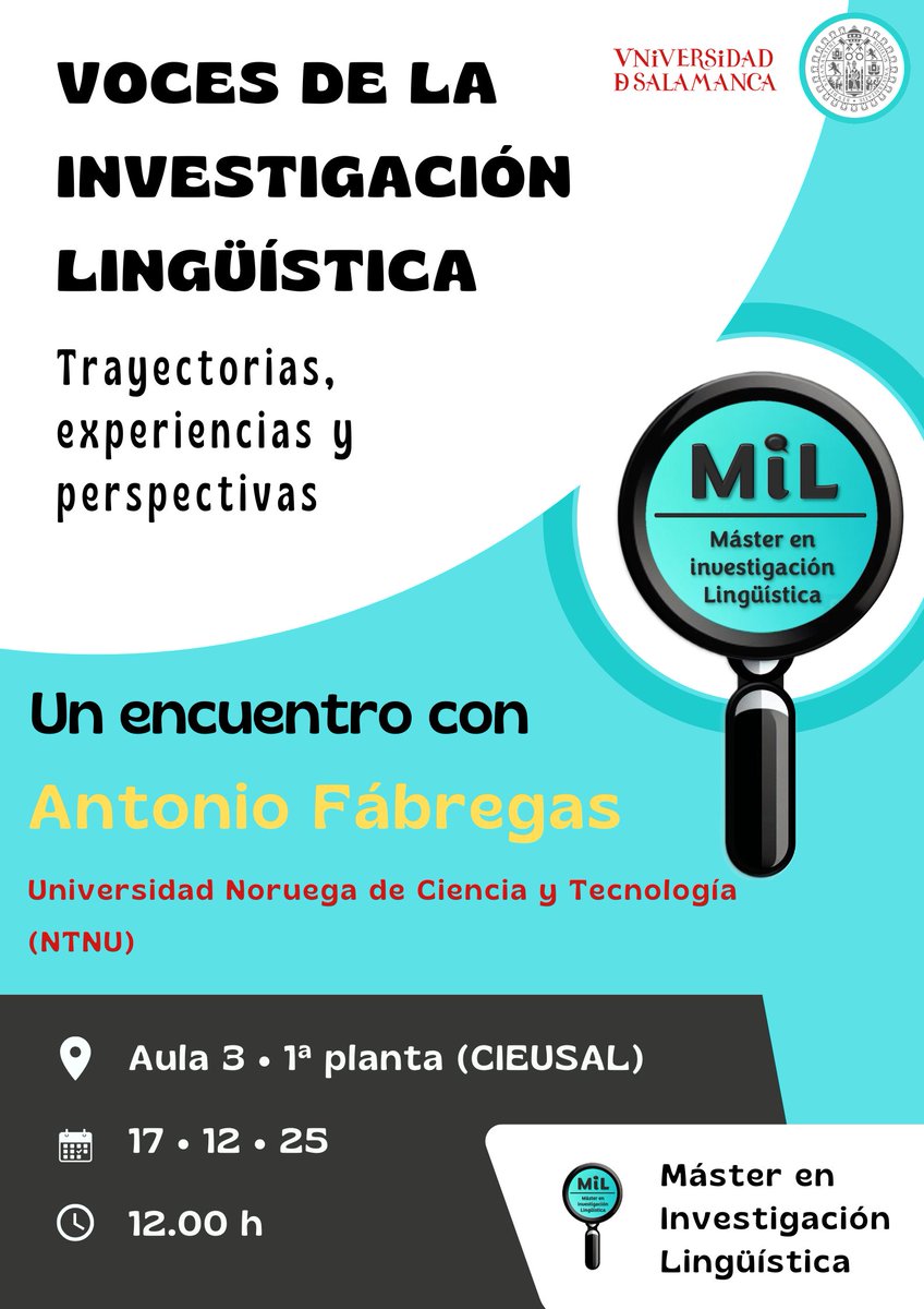 Máster en Investigación Lingüística tweet media