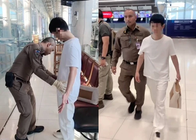 ตม. บุกจับกุมคาสนามบินสุวรรณภูมิ Mr. HUANG หนุ่มจีน ผู้ต้องหา Red Notice ของ INTERPOL แก๊งสแกมเมอร์หลอกเหยื่อเสียหายกว่า 1 พันล้าน ขณะกำลังเดินทางออกนอกประเทศ โดยใช้หนังสือเดินทางเม็กซิโกปลอม และผู้ต้องหามีวีซ่า Thailand Privilege Card ด้วย
#Chinese #China #สแกมเมอร์