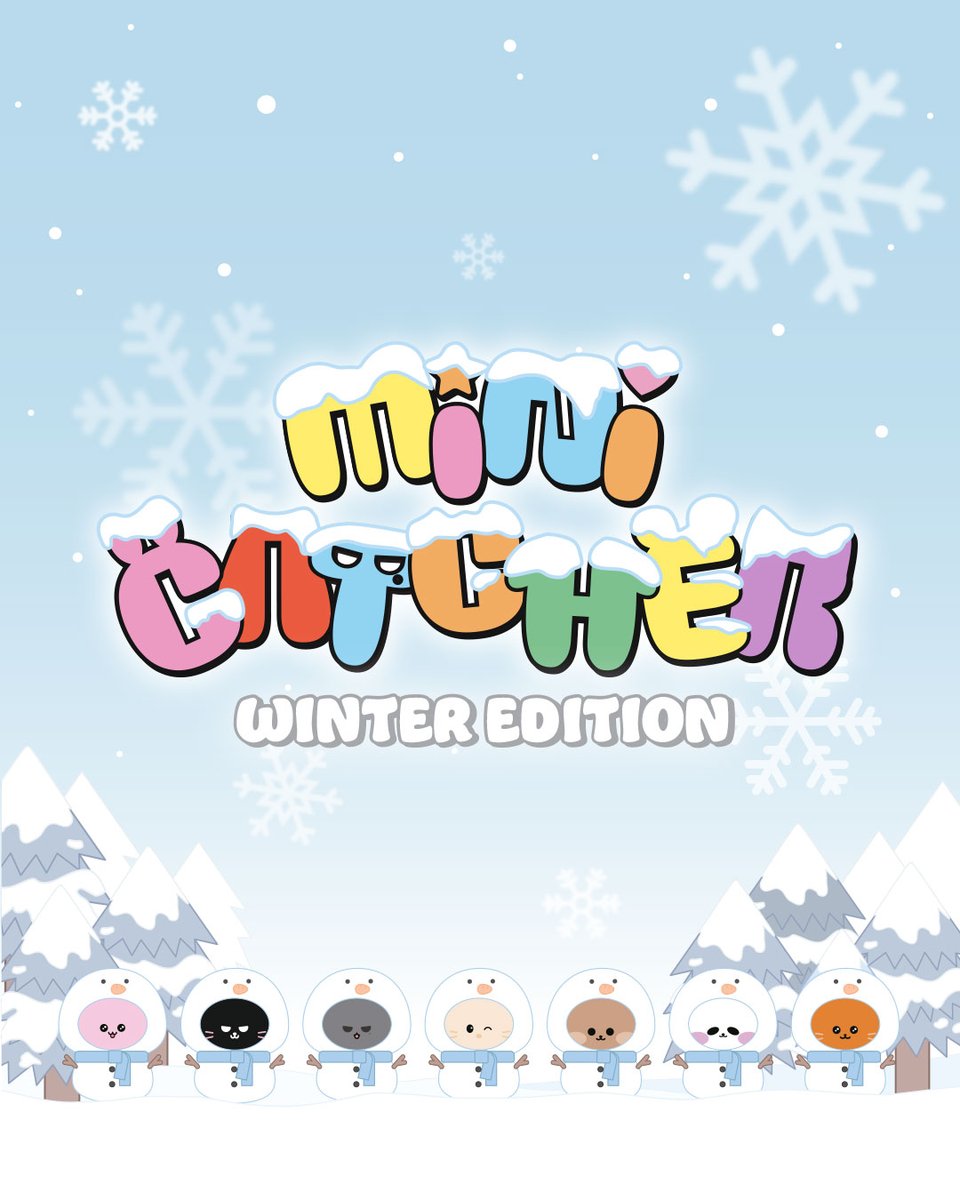 [🌑] Dreamcatcher(드림캐쳐) MINICATCHER WINTER EDITION 예약 판매 오픈 안내 

드림캐쳐 MINICATCHER WINTER EDITION 예약 판매가 시작되었습니다.
자세한 사항은 공식 카페를 통해 확인해 주세요‼ 

📎cafe.daum.net/Dreamcatcher7/… 

#드림캐쳐 #Dreamcatcher 
#미니캐쳐 #MINICATCHER
#쥬래사