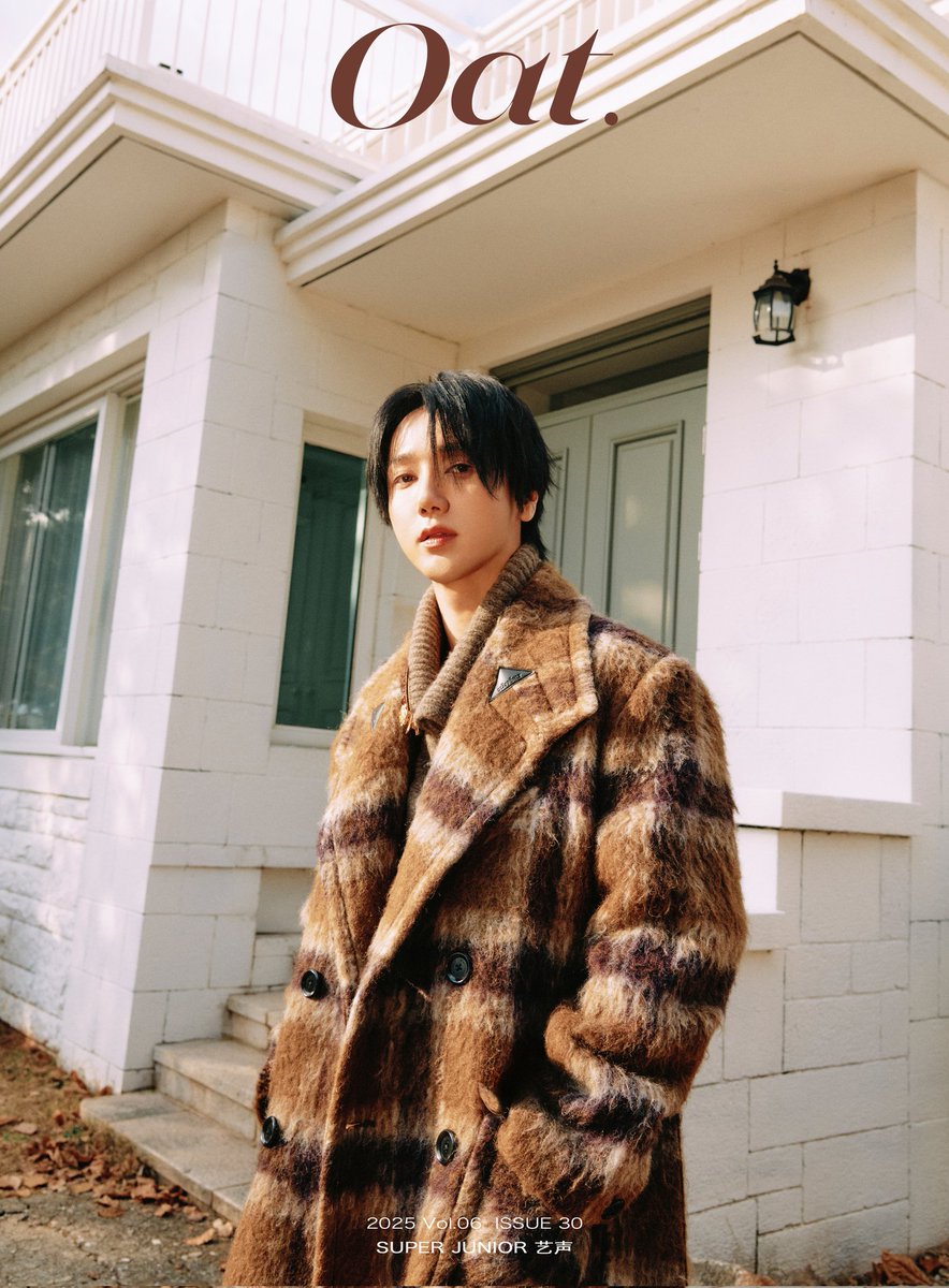 Yesung para Oat Magazine.