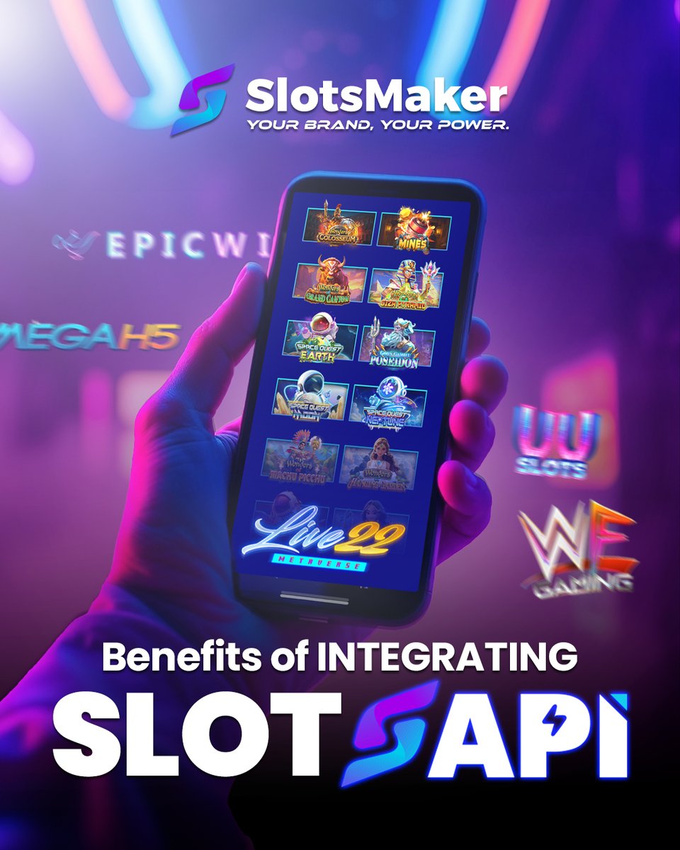 slotsmaker's tweet image. 🔑 The secret weapon for winning in iGaming? SlotsAPI Integration.

See the 7 core advantages that future-proof your casino. Read full article: slotsmaker.com/7-benefits-of-…

#SlotsMaker #iGaming #CasinoTech #SlotsAPI