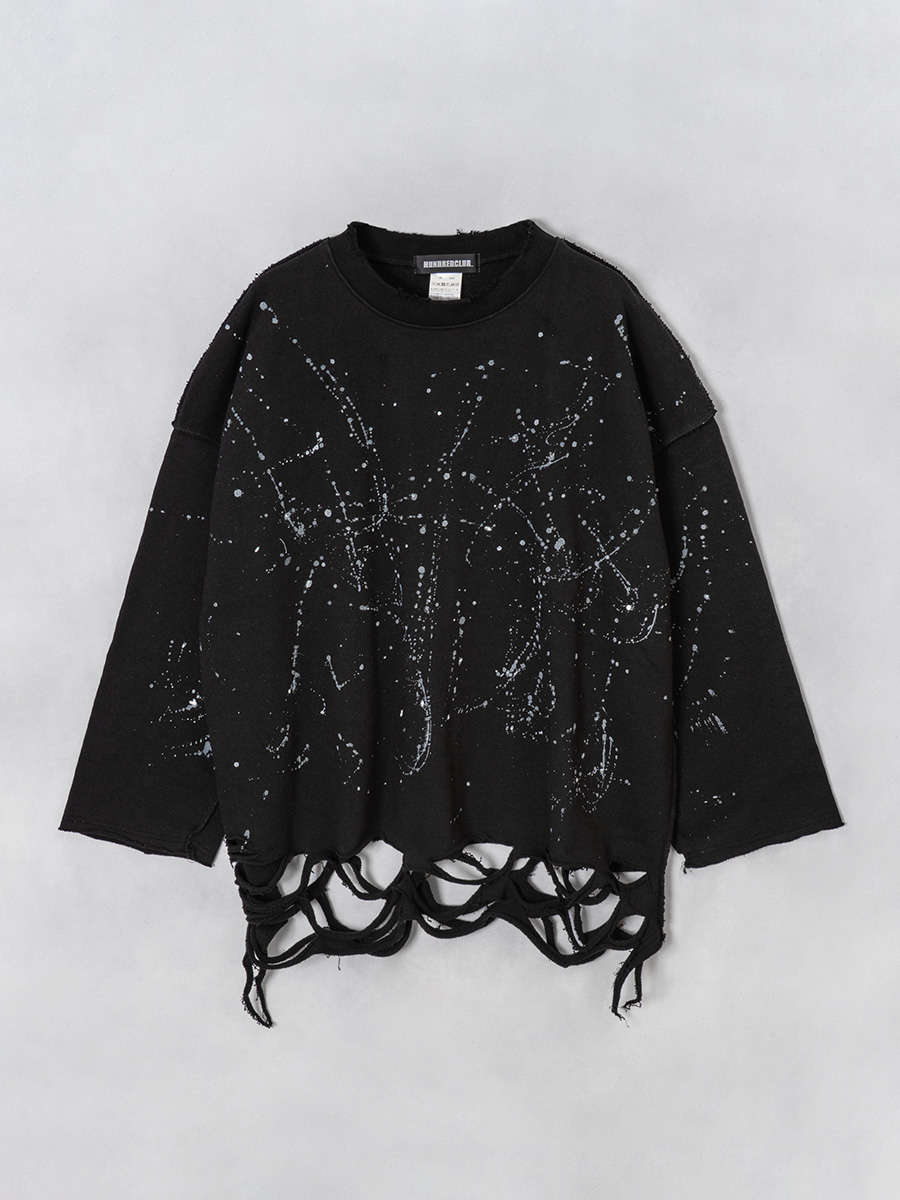 hellcatpunks's tweet image. ♠︎NEW ITEM♠︎ 
メンズライン「HUNDREDCLUB」のプルオーバー
ロックコーデにピッタリのペイント&amp;amp;ダメージ加工☆
袖口と裾は切りっぱなしでこなれ感アップ♫
ゆるっと着こなせるワイドシルエットで女性にもおすすめです

★ペイントプルオーバー
hellcatpunks.com/i/HRC-PO0001