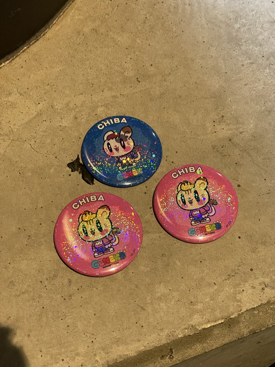 GENERATIONSジェ猫 直筆サイン入り缶バッチ GENERATIONSジェ猫 直筆