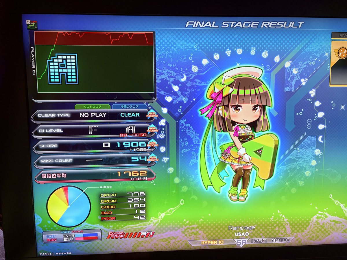 DJ TRAINING YELLOW part3クリア！
