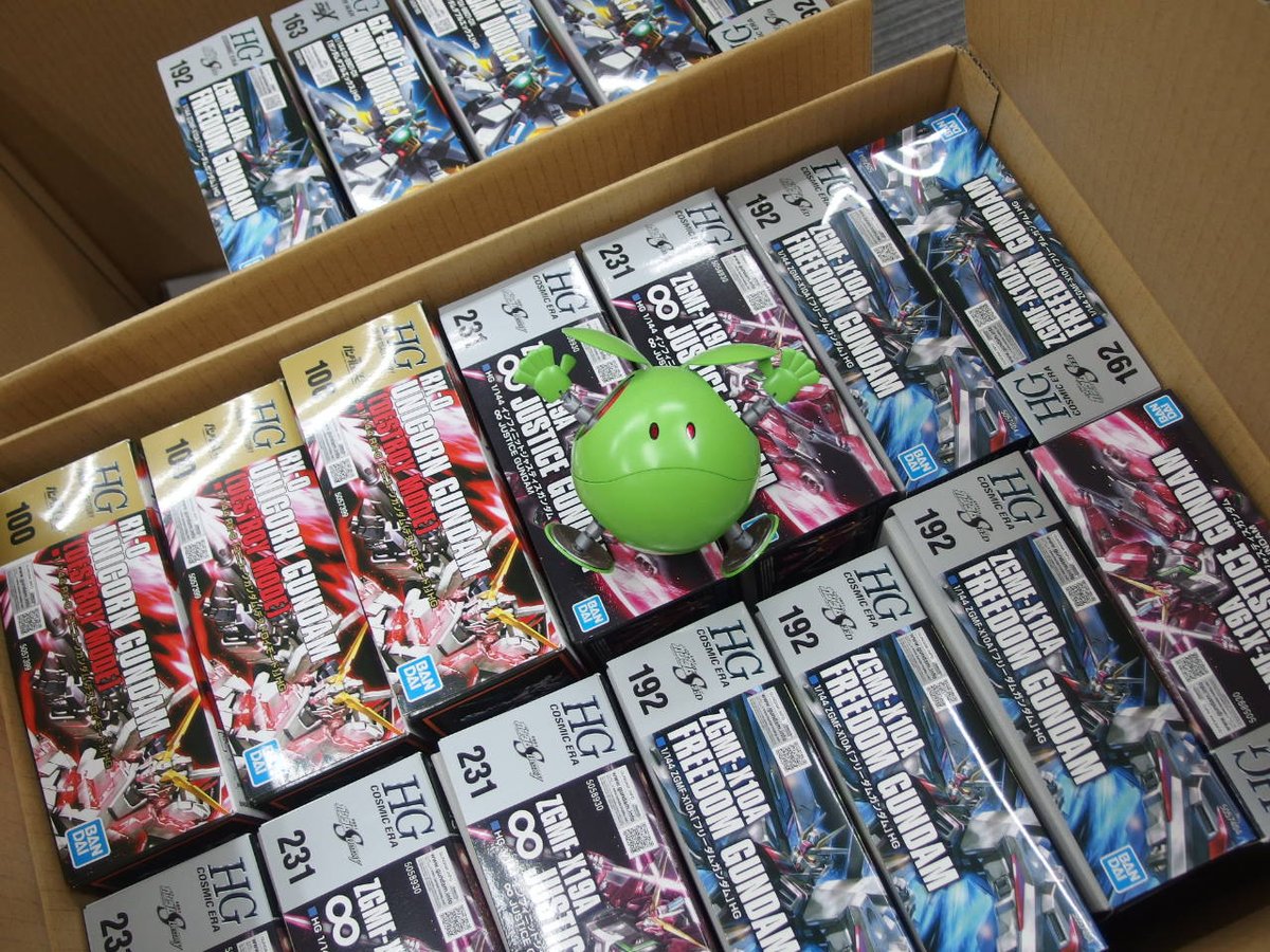 ガンプラ　６箱