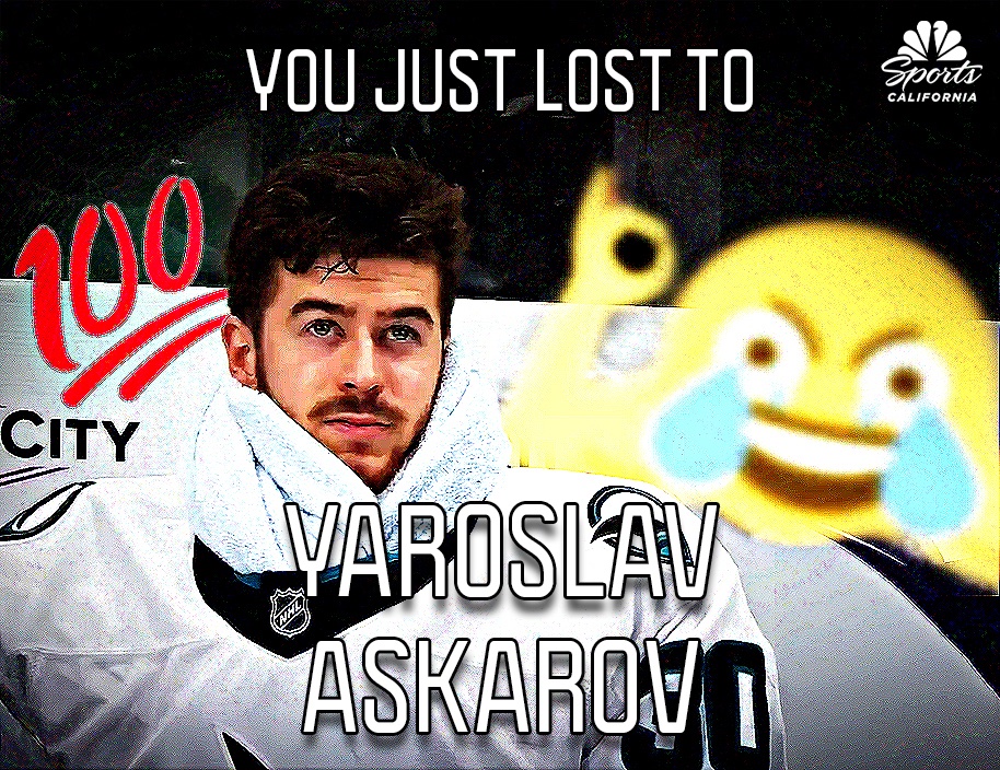 NBCSSharks's tweet image. 🫵😂