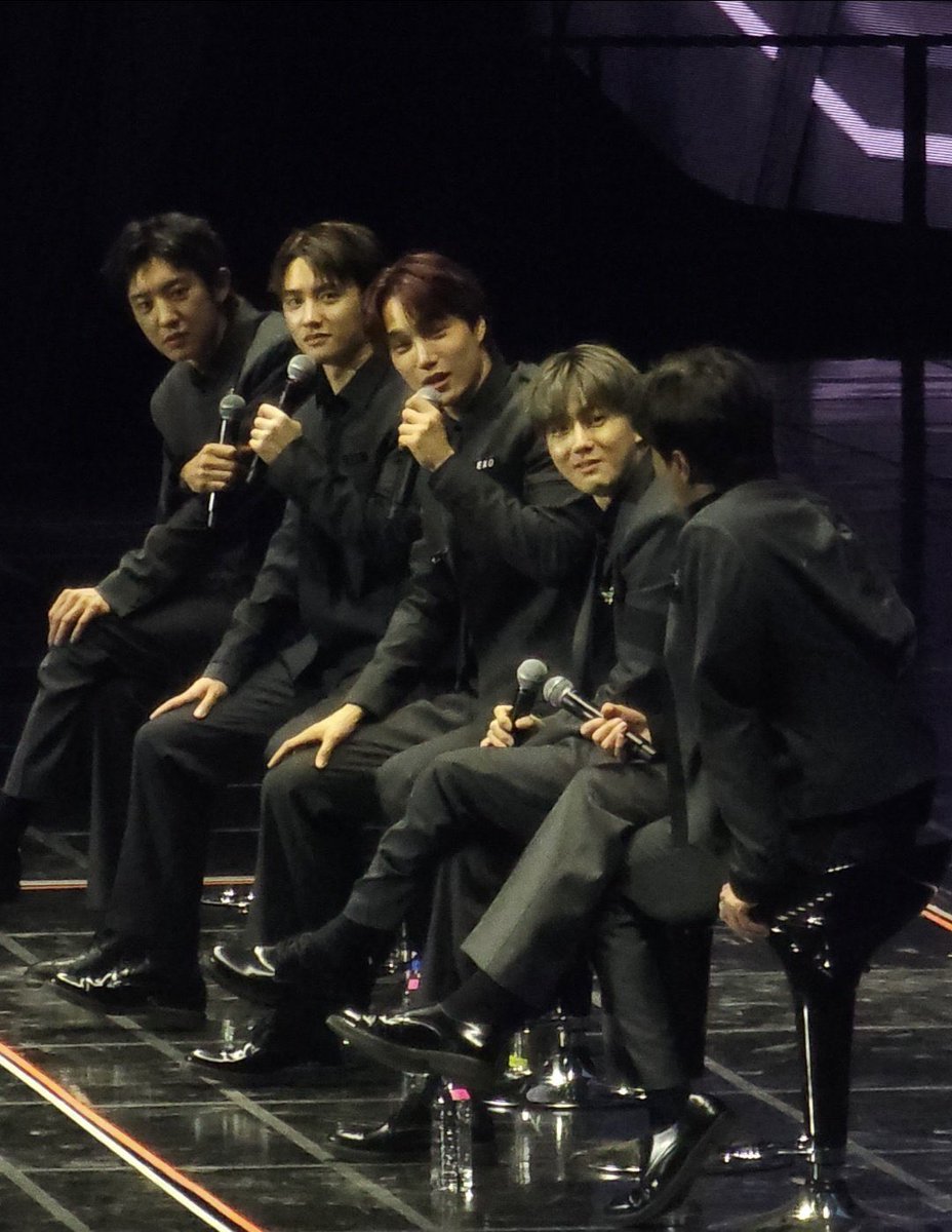 xunhuas's tweet photo. Over 13 years since their debut and the way the EXO hyungs look at Sehun while he talks hasn’t changed one bit 🥺🤍 https://t.co/VA9geUs3Tj