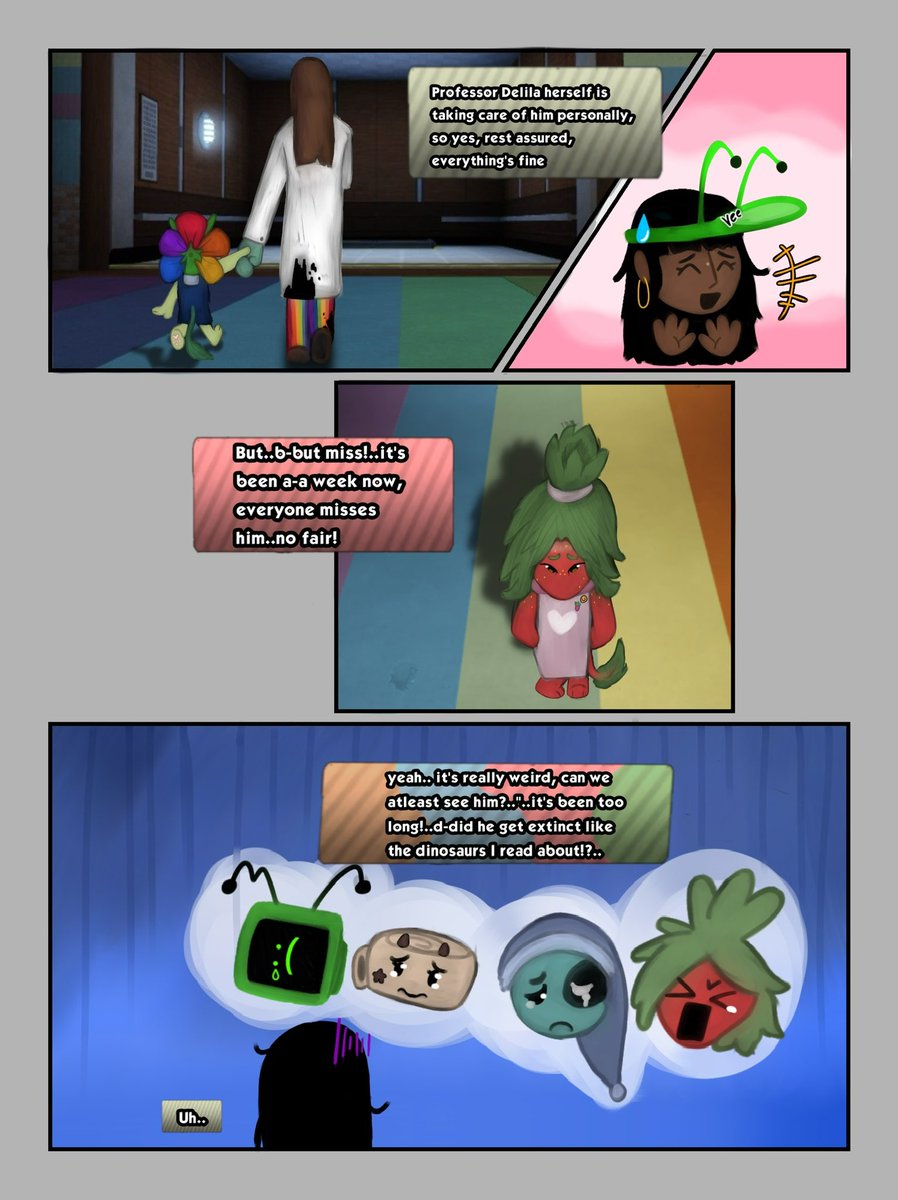 RedGl28899's tweet photo. “The last floor” (2/2) 

#dandysworld #dandy #ROBLOX #dandysworldAU #fanart https://t.co/mm31AcB61m