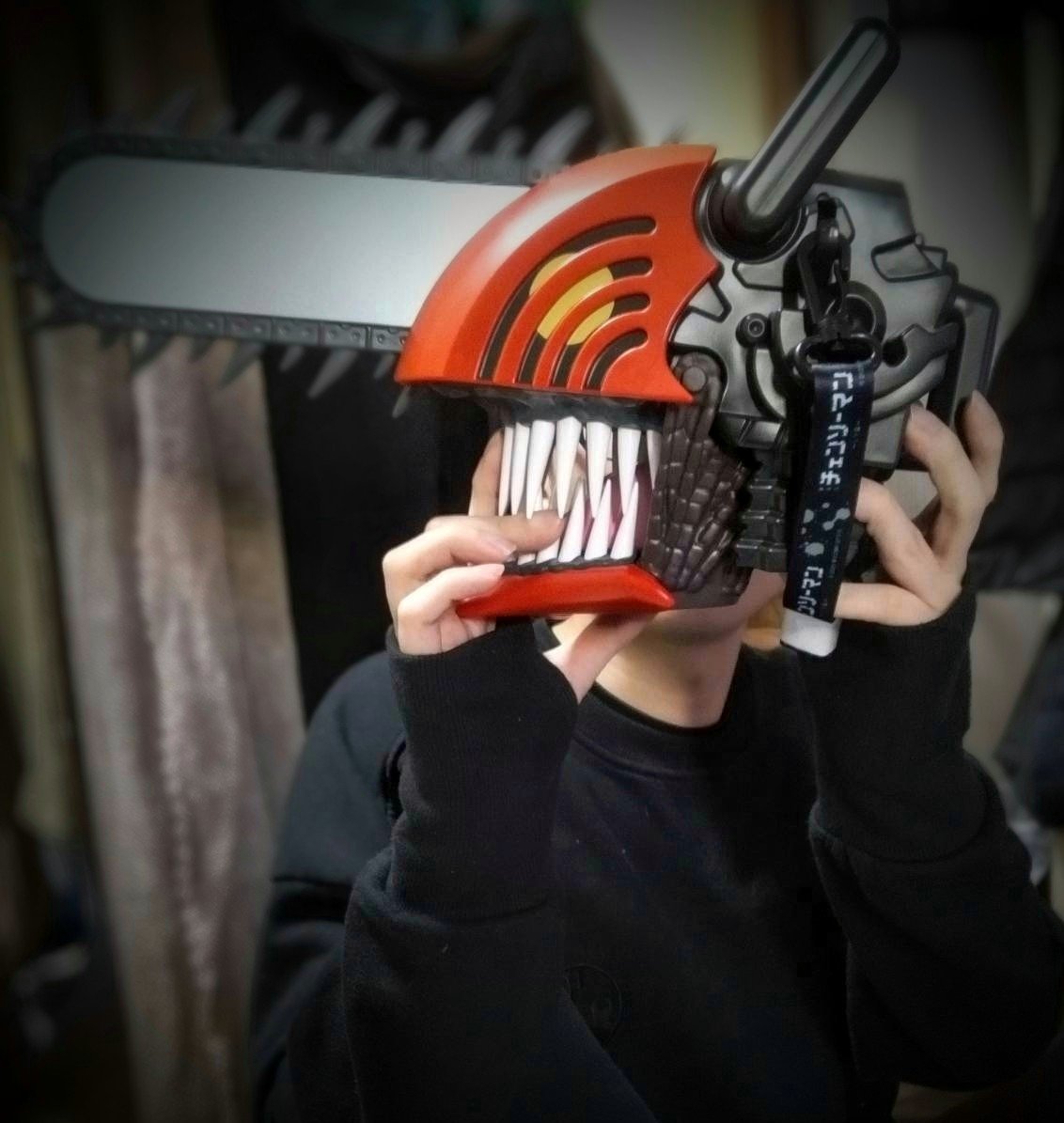 チェンソーマン の頭が届いた！