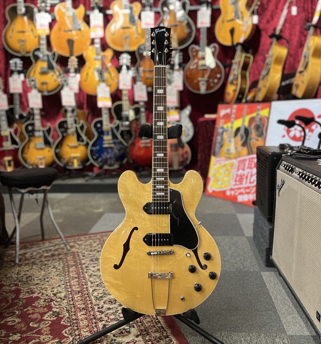 コンディション良好な2024年製Gibson USA ES-330が入荷しました