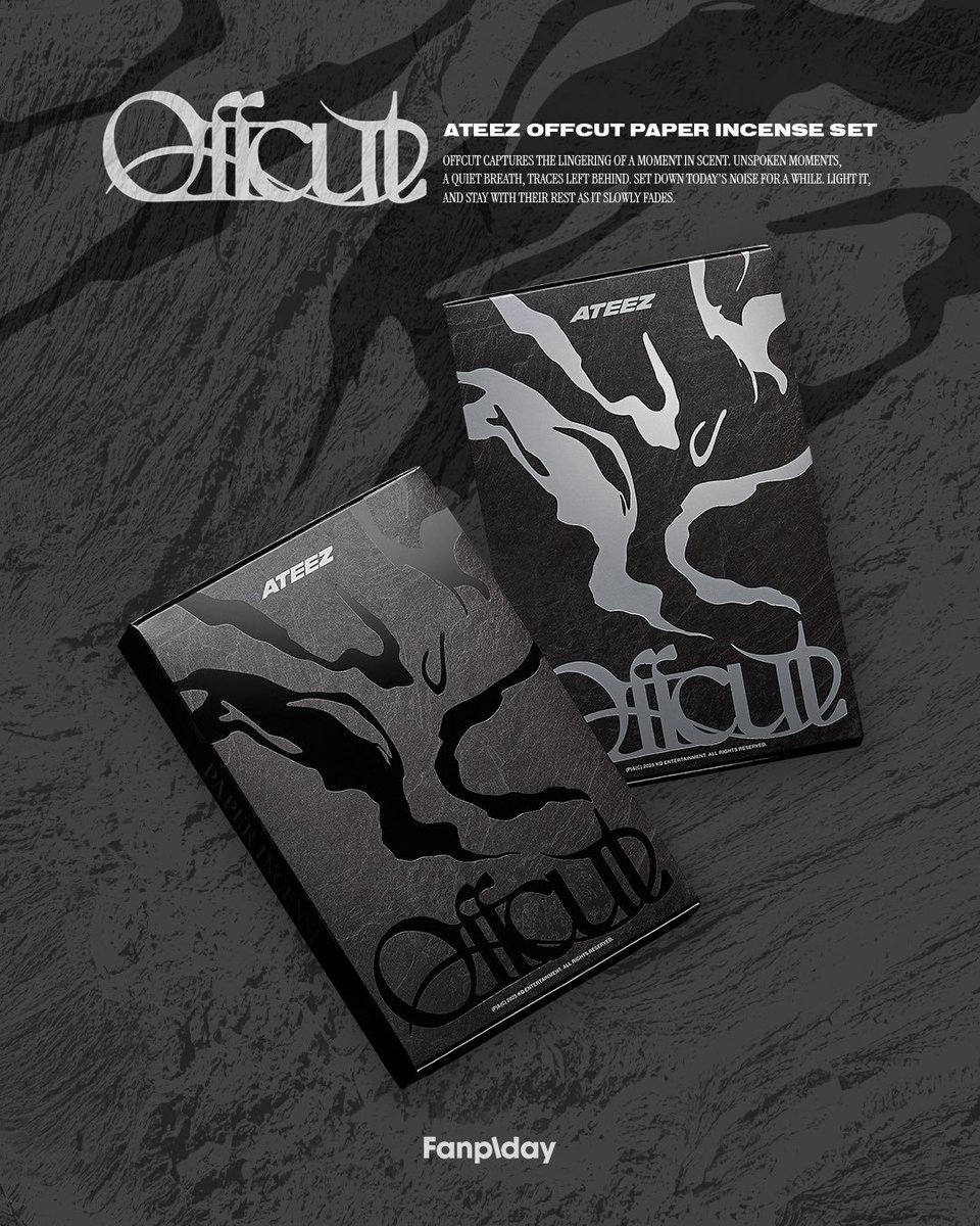 本物 ATEEZ アチズ offcut fanplday お香 トレカ ホンジュン ATEEZ