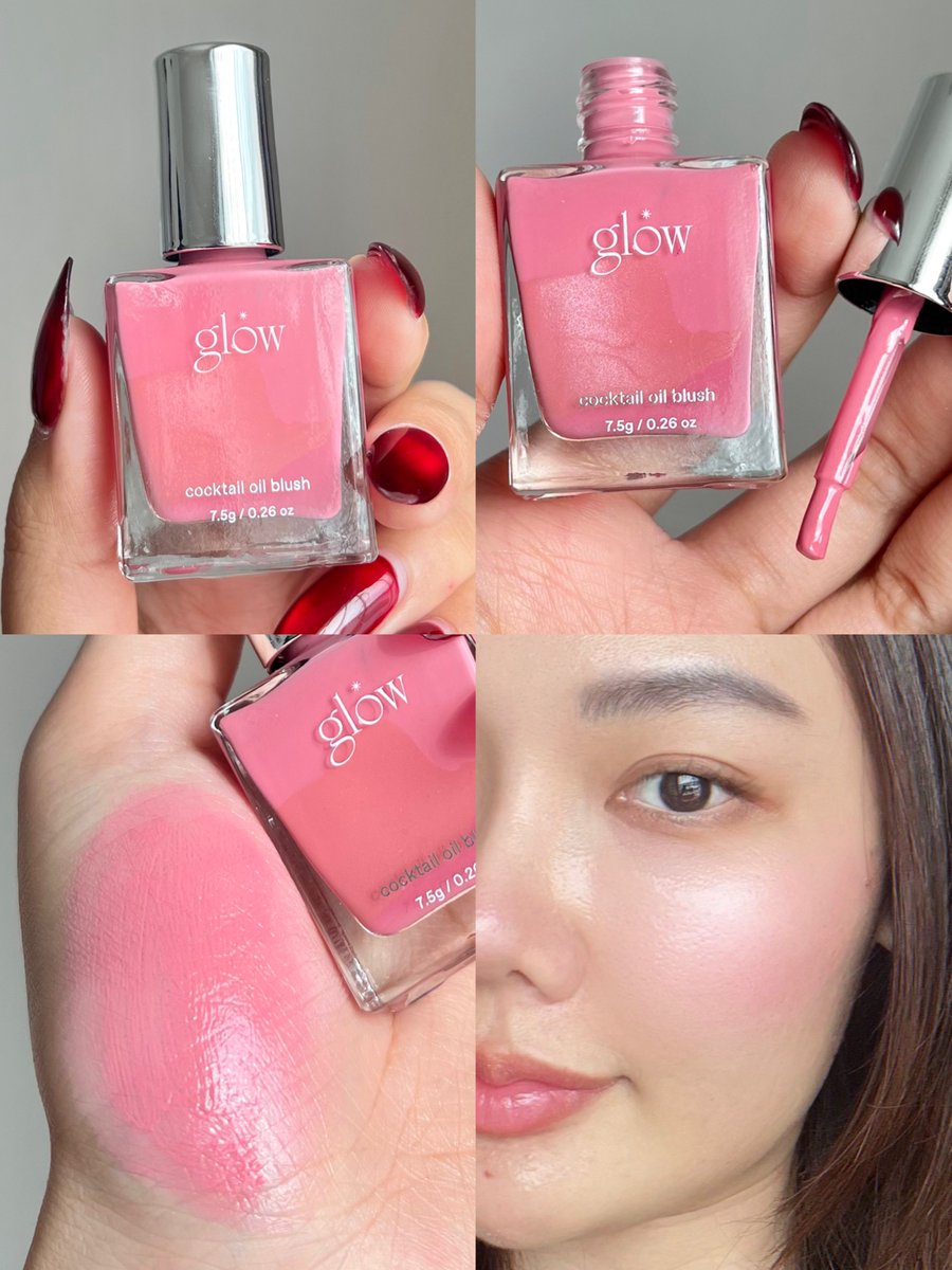 plengssp's tweet photo. สิ่งนี้คือ💘🤲🏻✨บลัชออนเนื้อออยล์ ของ glow น่ารักแม้กกกก สีโคตรจะน่ารักเหอะ ทาแล้วแก้มอมชมพูระเรื่อให้ฟีลสาวสุขภาพดี ทาแบบไม่แต่งหน้าก็ไม่โป๊ะ เกลี่ยแล้วธรรมชาติมาก #CLOVERCLUB https://t.co/mOxR8IEKS2