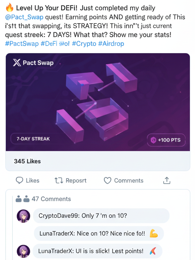 AmarKhan121's tweet photo. Traditionally, if you want to swap Native Bitcoin for Ethereum, you have to use a "bridge" and "wrapped tokens (like WBTC). These are often slow, expensive, and vulnerable to hacks. Pact Swap allows you to trade native assets directly across chains (Bitcoin, BNB,Tron @Pact_Swap https://t.co/12dgX9wJLV