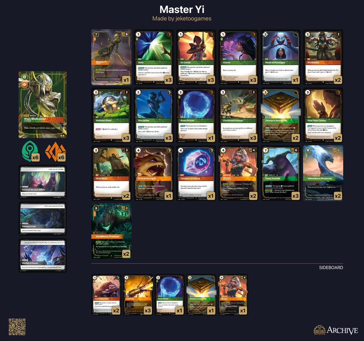 Task_Focused's tweet image. 3-0 at NN, finally got to bust out a mostly optimized meta list. Played against 2 Kaisa and would definitely have wanted a third Deadbloom. Gonna try to grind it out on midrange Yi until spiritforged