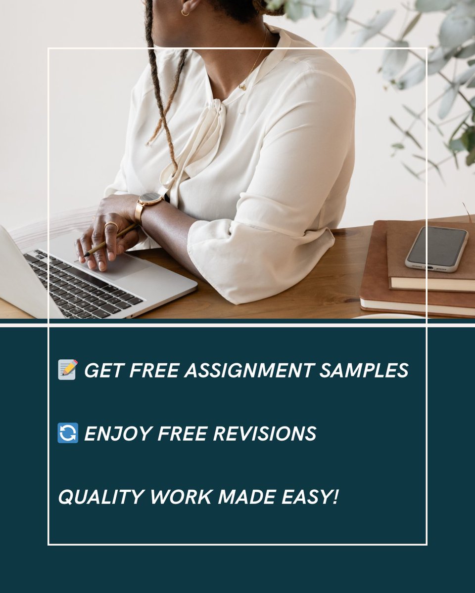AssignmentTask's tweet image. Assignments due? Don’t panic!

Get access to a FREE assignment writing website made for college students

Visit at: tinyurl.com/9ur9wt7k

#FreeAssignment #CollegeStudents #AssignmentHelp #FreeAssignmentSamples #PlagiarismFree #AIFreeContent #StudentLife #assignmenttask