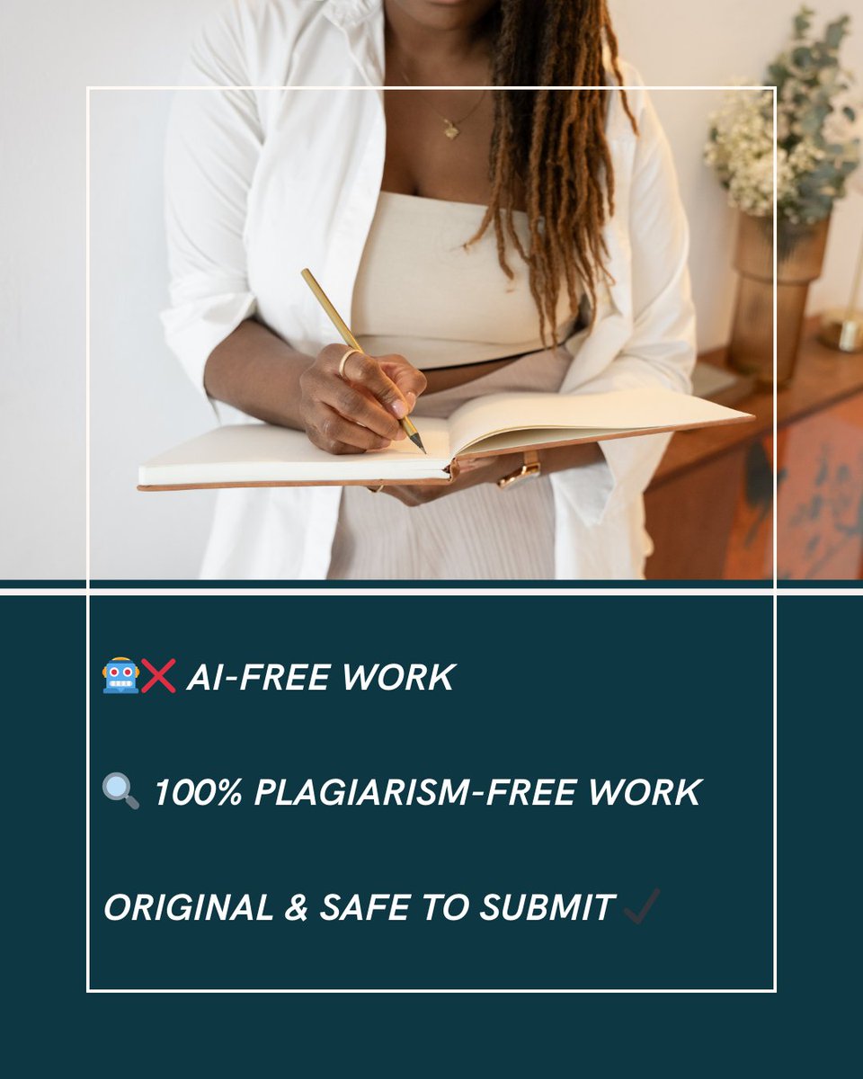 AssignmentTask's tweet image. Assignments due? Don’t panic!

Get access to a FREE assignment writing website made for college students

Visit at: tinyurl.com/9ur9wt7k

#FreeAssignment #CollegeStudents #AssignmentHelp #FreeAssignmentSamples #PlagiarismFree #AIFreeContent #StudentLife #assignmenttask
