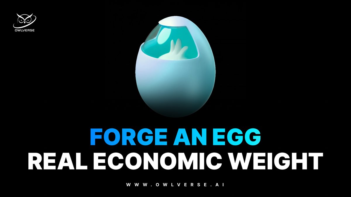 OwlVerse_E's tweet photo. Forge an Egg, and the $XTTA is gone for good.
Burned or locked into the ecosystem.
Creation in Owlverse is designed with real economic weight.
#Owlverse #XTTA #EggForge https://t.co/uoEd4tUEs4