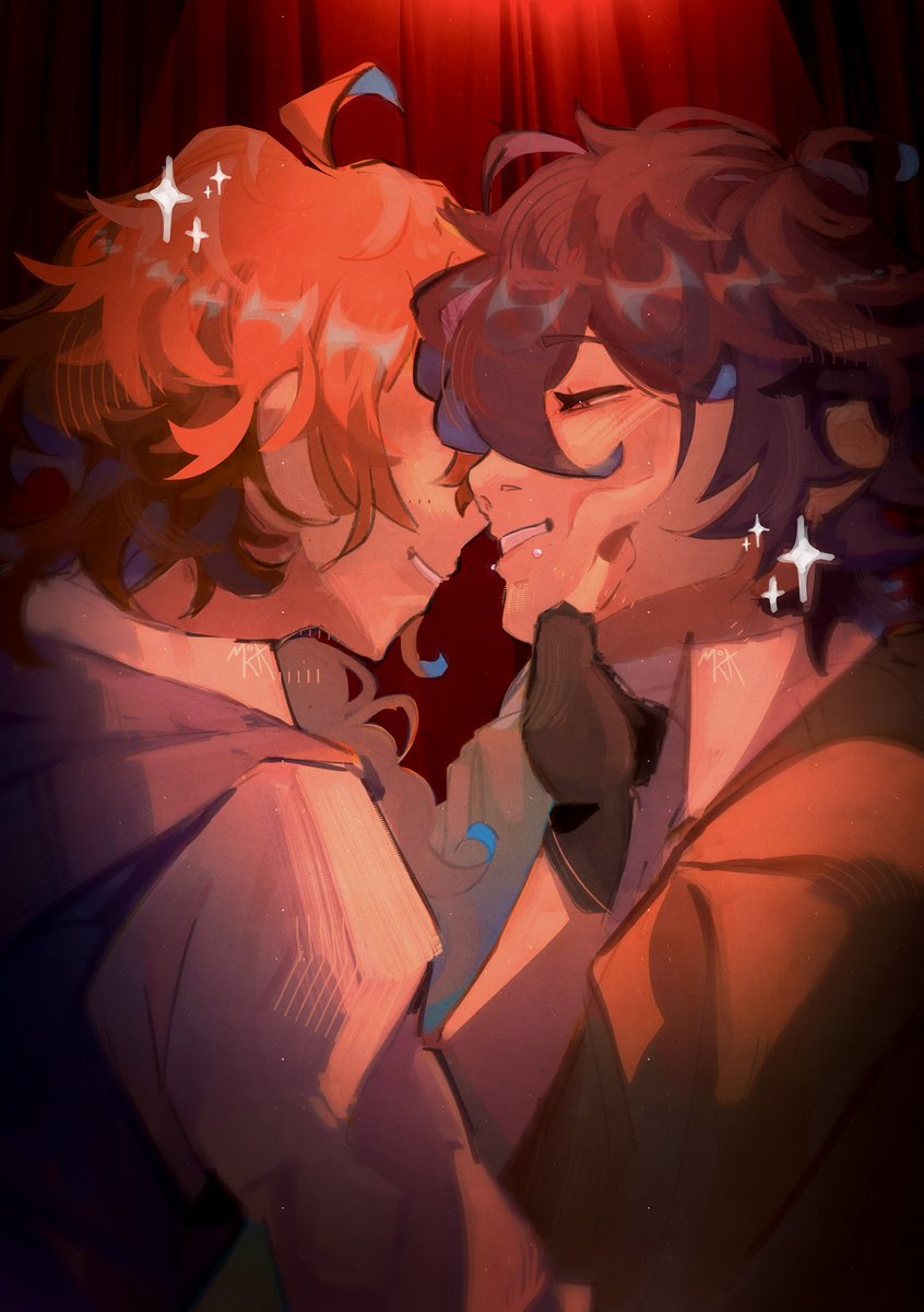 MokaUsr's tweet image. behind the scenes 
.
.
.
#bsdtwt #dazai #chuuya #skk