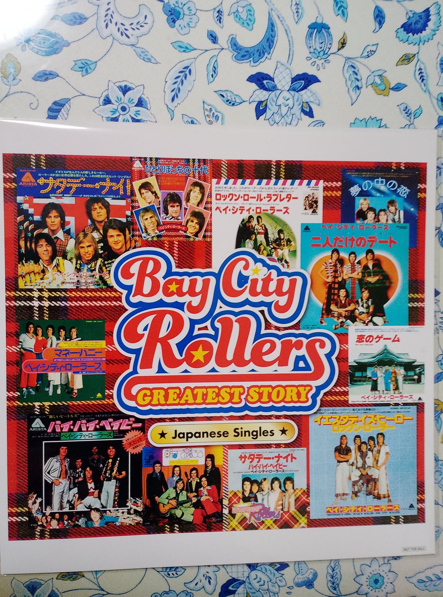 ★BAY CITY ROLLERS /LIVE IN JAPAN★★美品★★ Bay City Rollers Greatest Story ☆Japanese Singles☆ 昨日、届き