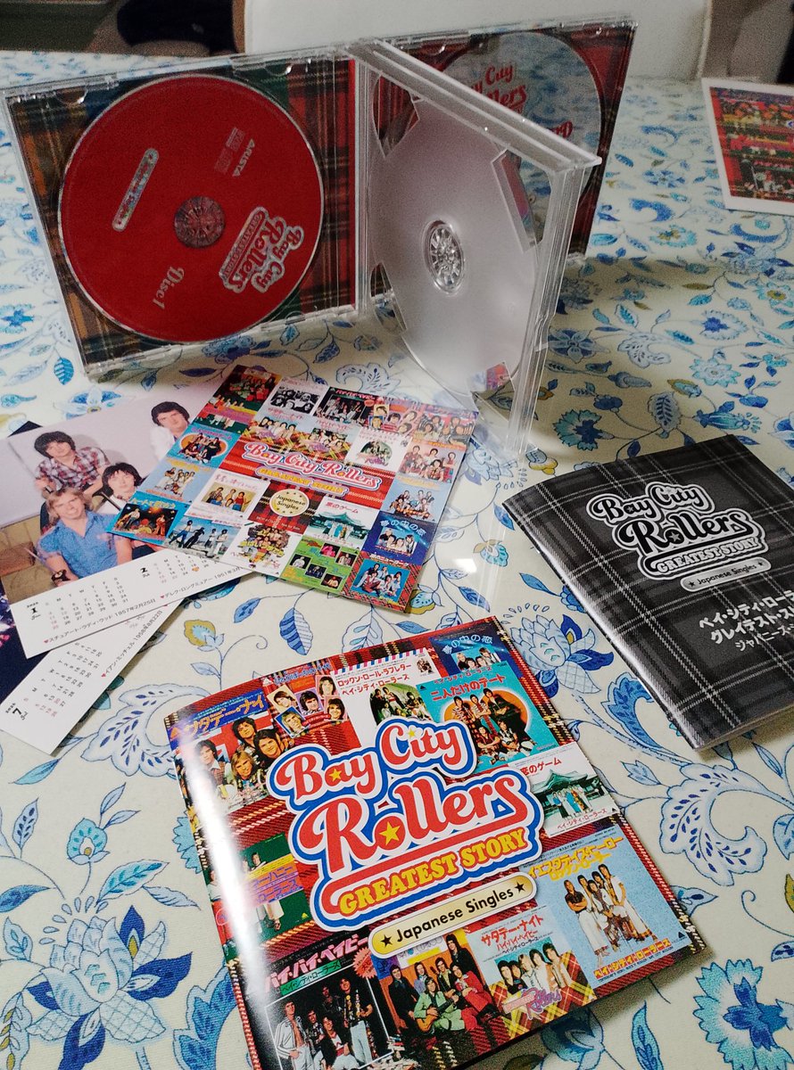 Bay City Rollers Greatest Story ☆Japanese Singles☆ 昨日、届き