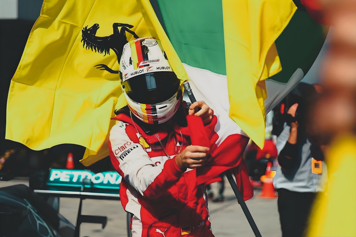 redbullbaby05's tweet photo. From the start of 2014 to the end of 2025, F1 has run 12 seasons and 252 Grands Prix.

In that span, Ferrari have won just 27 races across two regs. 

Sebastian alone took 14 of those wins - all during peak hybrid era.

He left Ferrari almost 6yrs ago. Retired 3yrs ago. https://t.co/X92jHg3yKF