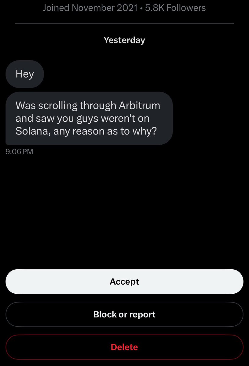 Aditi | Arbitrum tweet media