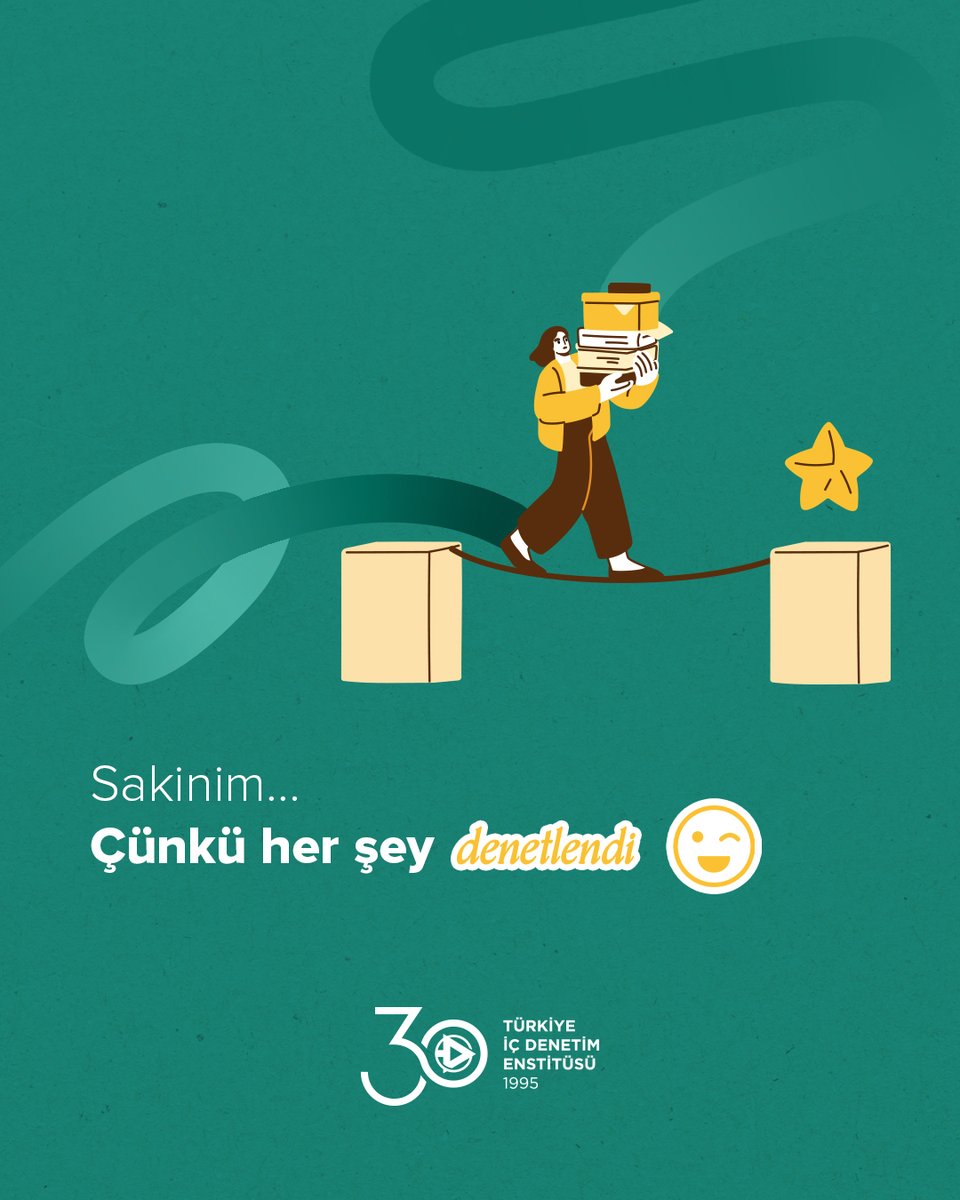 İşlerimizde sakin kalmanın sebebi belli…

Çünkü süreçler ve işlemler denetlendi, belirsizlik kontrol altına alındı. 📚✍️

Denetim varsa güven vardır.

#TİDE