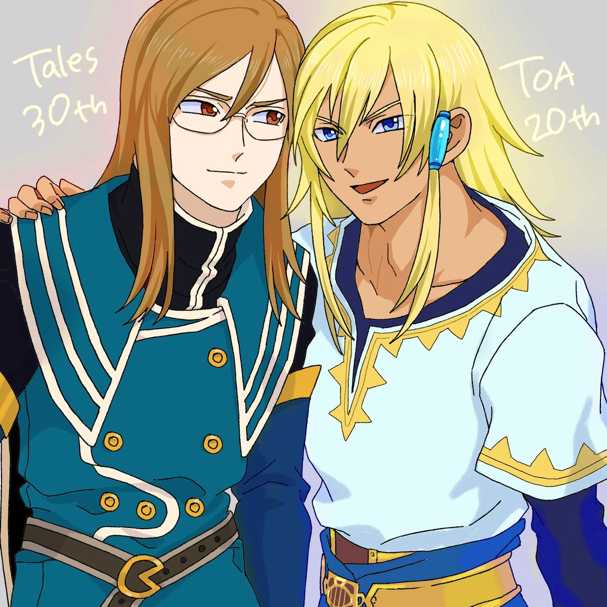 個人サイトでピオジェ沼りまくってたよ
テイルズオブジアビス

 #TOA20周年