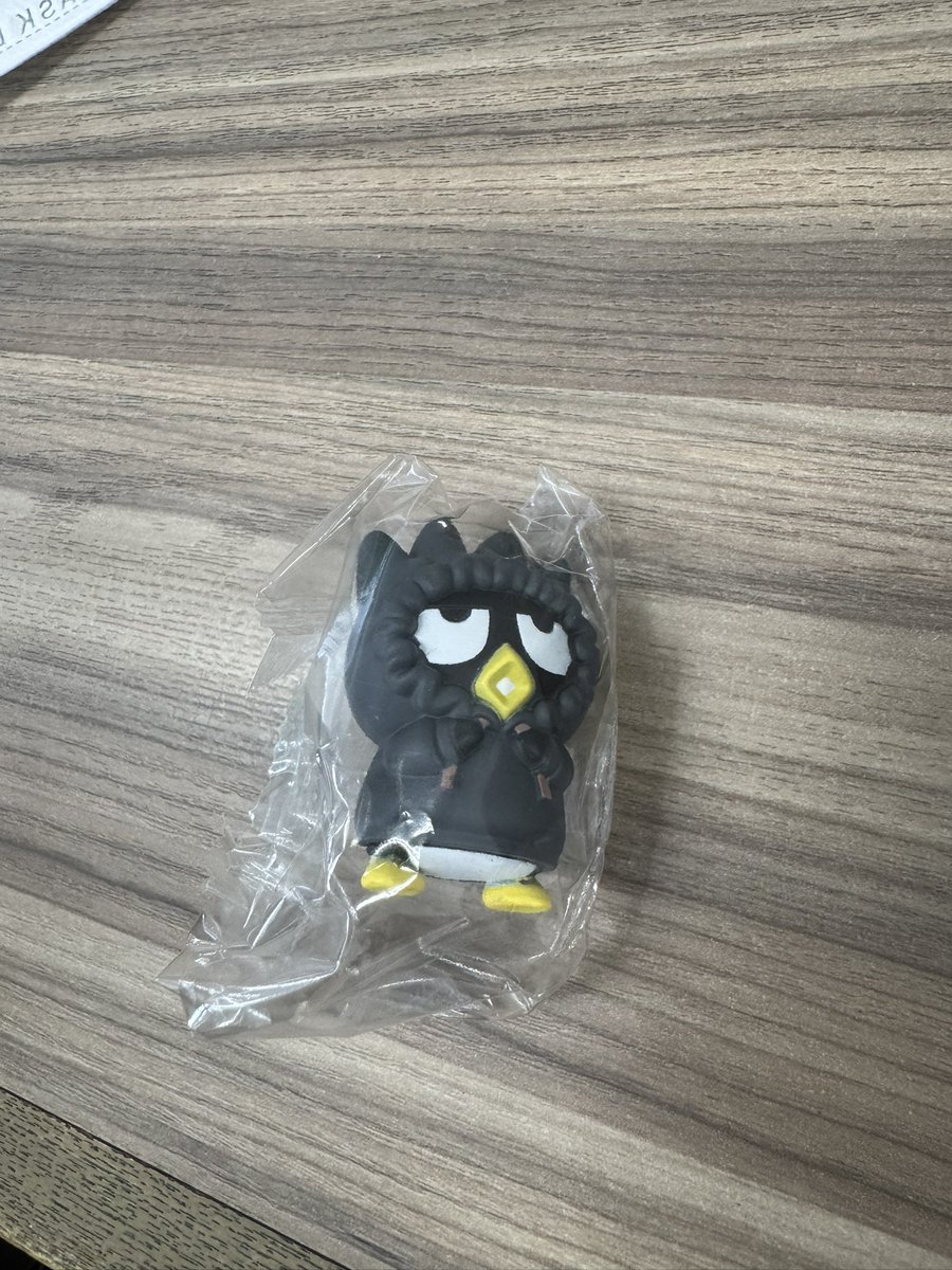_bh06_'s tweet photo. サンリオ  ガチャガチャ
むぎゅぎゅパーカーフィギュア

譲　バツ丸
求　ポチャッコ

郵送にて交換希望です🏣 https://t.co/jq1Oxea3sO