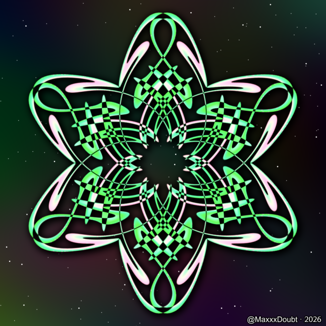 MaxxxDoubt's tweet photo. – Max's Mandalas –
#mandala #kaleidoscope #generativeart #imagemagick #kaleidoscopic #steamed #digitalart #generative #kaleidosaturday
Nutrang Card https://t.co/8oC8dCFBXO