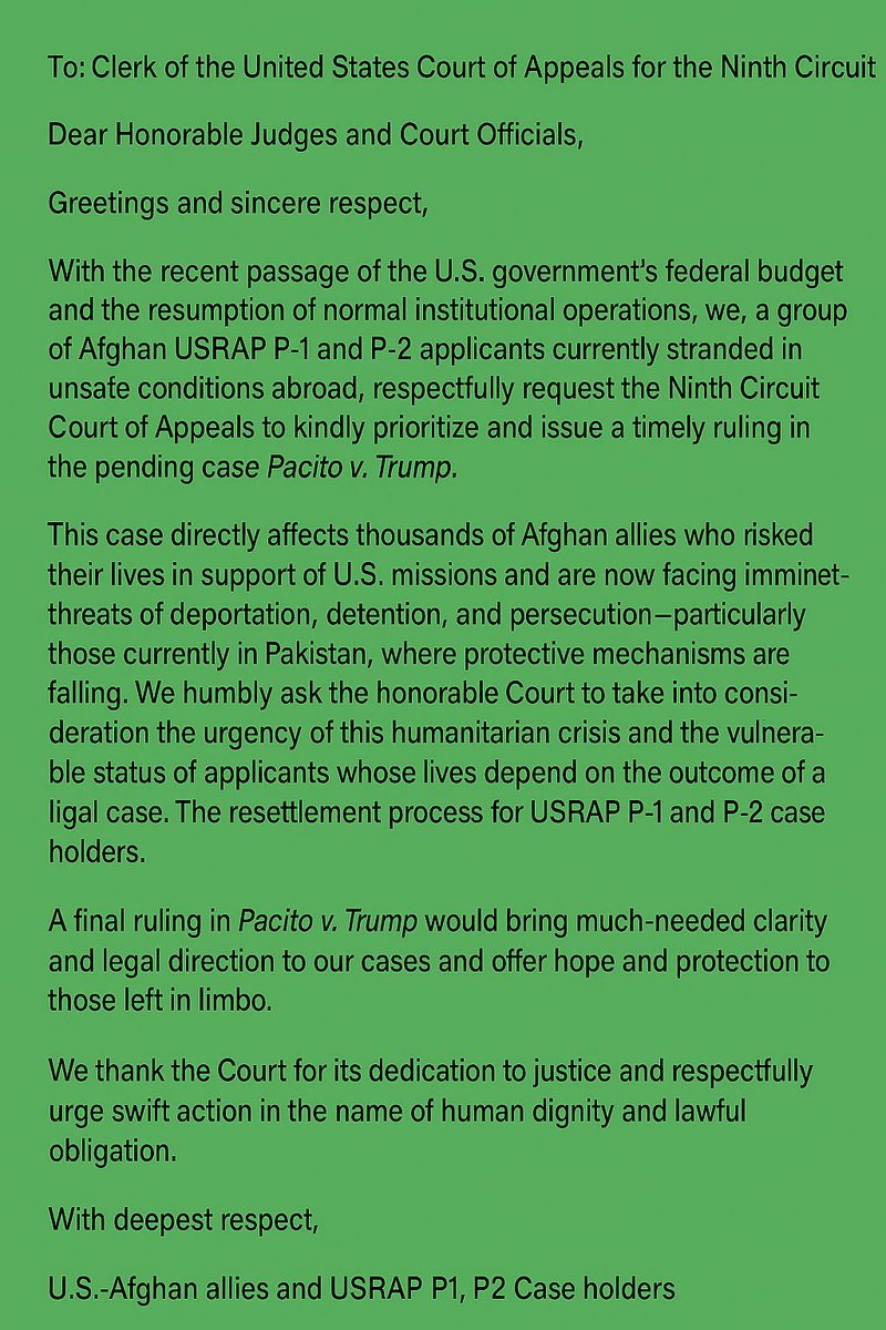HHafeez2021's tweet photo. @WaheedSayel @afghanevac @shawnjvandiver @RCUSA_DC @USCIS https://t.co/SFIv5bWg7Z
