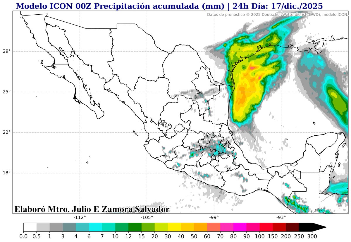 Pronóstico 17/Dic./25 | 04:00 h | Mañana fría. 🥶

Durante el amanecer y primeras horas de la mañana, las temperaturas serán bajas en el noreste, noroeste, centro y occidente. La sierra de #Chihuahua, #Durango, #Coahuila y #Zacatecas con temperaturas mínimas inferiores a los 0°C.