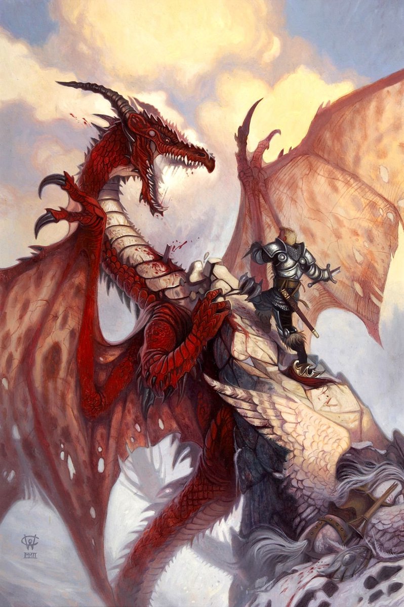 cimerians's tweet image. Valor’s Peak by William O'Connor (2002)
#fantasyart