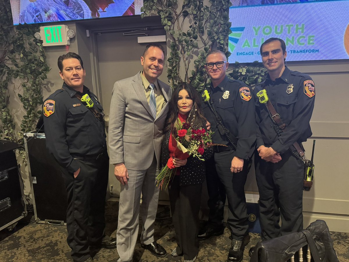 calfireSCU's tweet photo. ππThe Morgan Hill Fire Department and CAL FIRE had a great time at the Edward Boss Prado Foundationβs 4th Annual Benefit Concert in the @CityofMorganHil
Always inspiring to see our community show up in force to support a great event for an even greater cause. β€οΈ#MHFD #CALFIRE https://t.co/jJqWSDrhnH