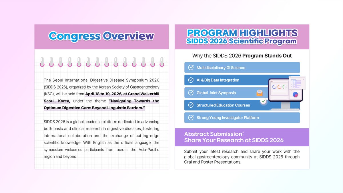 SIDDS 2026 tweet media