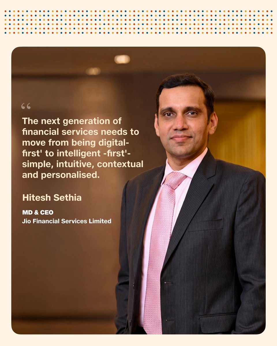 At the ETBFSI Converge Summit 2025, Hitesh Sethia, MD &amp; CEO, Jio Financial Services Limited, shared insights on creating intelligence-led financial ecosystems capable of powering the scale, speed, and complexity of India’s next growth chapter.

#JioFinance #DigitalIndia