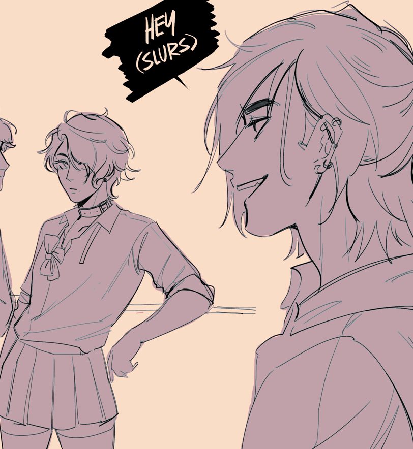 daiquiri_ssi's tweet photo. very very early art I did of dol bc Whitney pissed me tf off 😭 Augustin was so different before the shotafemboyification https://t.co/NuQ8bMPvjN