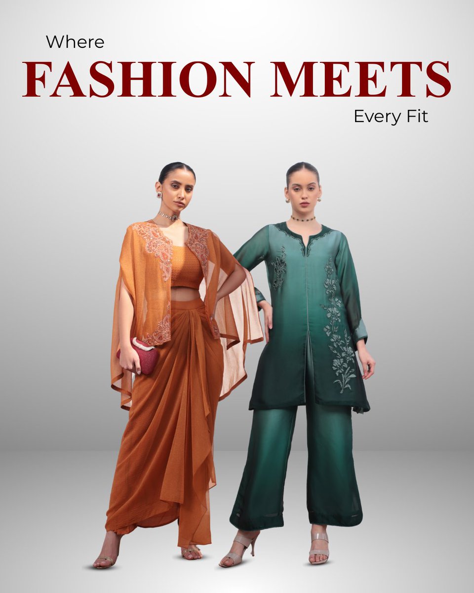 UtkristSMO's tweet photo. The Rust Orange Drape Set with Cape and Green Ombre Pakistani 3 Piece Set is perfect for adding elegance and style to your wardrobe, available in all sizes and for bulk orders.

Product link: Orange Drape and Green Ombre

#FashionInspiration #ElegantStyle    #MiniSinghDesigner https://t.co/BOf9u827Ie