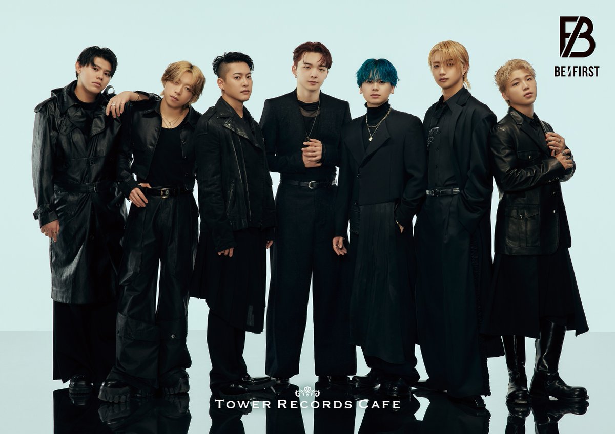 BE:FIRST × TOWER RECORDS CAFE】 メンバー大型パネルにつきまして、一