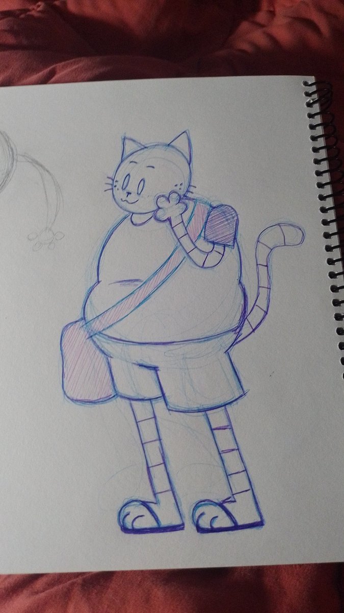 AritaArtist's tweet photo. Tratando de... Gatizar xd o humanizar a HD80, me base un poco en que sería como Big Jim
#Dogman #LilPetey #HD80 https://t.co/N5e7sLgdob