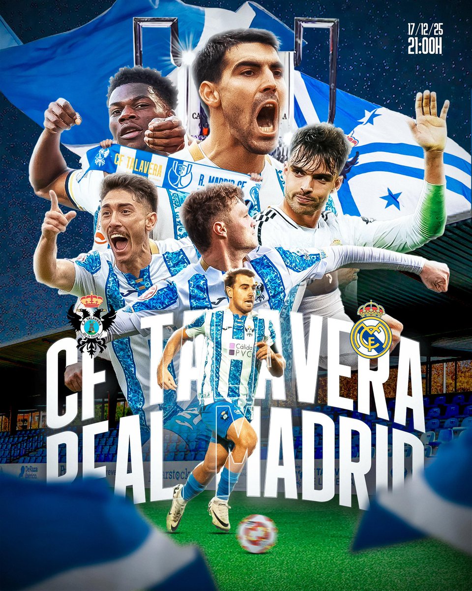 💙 𝐃𝐈́𝐀 𝐃𝐄 𝐏𝐀𝐑𝐓𝐈𝐃𝐎 🤍

𝐸𝑠𝑡𝑜 𝑒𝑠 𝑣𝑢𝑒𝑠𝑡𝑟𝑜. 𝐷𝑖𝑠𝑓𝑟𝑢𝑡𝑎𝑟, 𝐴𝐹𝐼𝐶𝐼𝑂́𝑁.

#CFTalaveraRealMadrid 🏆