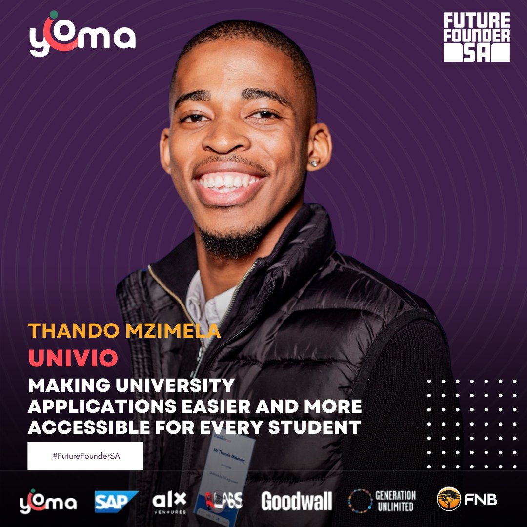The future is being built right now.

Meet the Top 3 #FutureFounderSA winners:

🥇 Percy Maphologela - Equix Token (R100k)
🥈 Shantel Mukarati - Rapid Cool Mobility (R75k)
🥉 Thando Mzimela - Univio (R50k)

Big congrats to all our finalists. 🚀 #FFSA2025