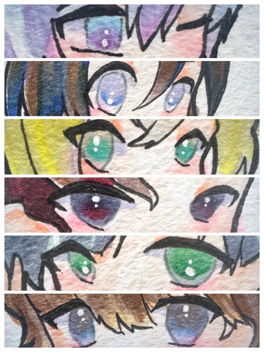 yu_nor_'s tweet photo. 瞳綺麗に塗れたから見て❕ https://t.co/pCWyq4hZTP