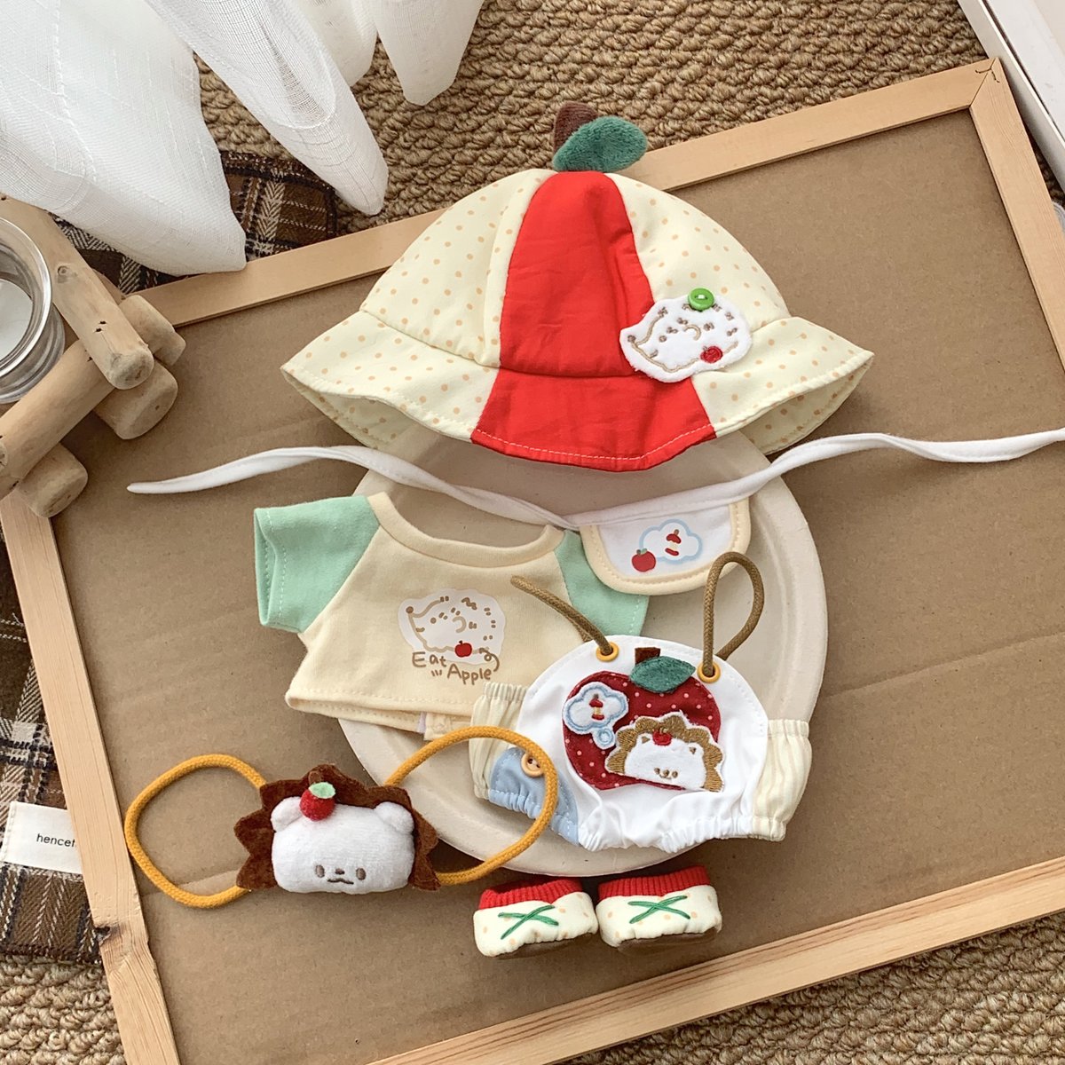 20cm 無属性 ぬいぐるみ用 お洋服【刺猬】
¥2,380

candymoonii.com/products/50162…

#無属性ぬい #推し活 #ぬい服 #ぬいぐるみ #ぬい活 #ぬい撮り #JPぬい #綿人形