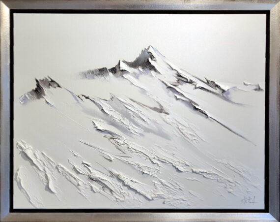 HepplestoneArt's tweet photo. ‘Wind Carved Ridges.’ Bozhena Fuchs, is an artist who gains inspiration from the beauty of untouched nature and the power of our civilization.
#snowtoppedmountains #mountainviews #windcarved #landscapes #snowscene #winter #contemporaryart #wilmslow #heskin https://t.co/Y6aBNopyMM